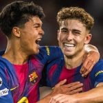 ¡Encendido! Fermín López brilla en Champions League con este doblete para Barcelona